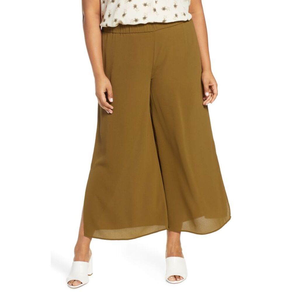 Vince Camuto Slit Wide Leg Pants